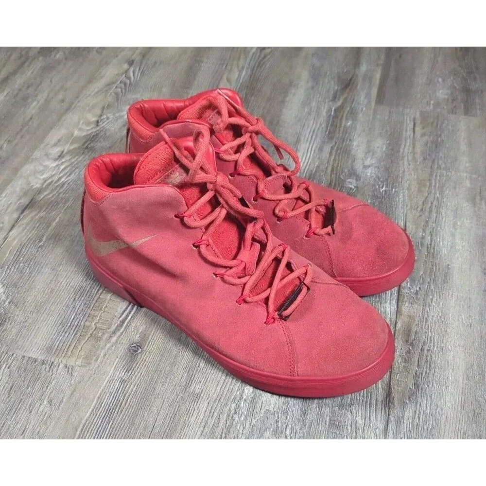 Nike LeBron 12 Red NSW Lifestyle Men's Size 8.5  716417-600